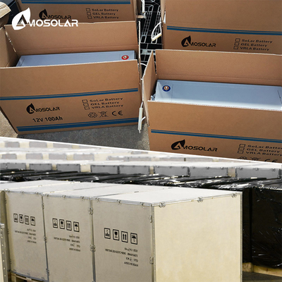 12V 250Ah μπαταρία ζελέ για ηλιακό σύστημα με 1500 φορές κύκλο ζωής και OEM / ODM αποδεκτό