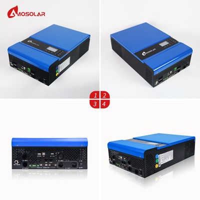 Υβριδικός ηλιακός μετατροπέας 5kw 10kw 48V με ελεγκτή MPPT και πιστοποίηση CE/RHOS/IEC