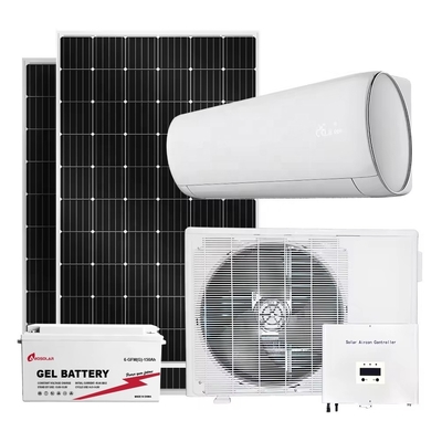 DC AC DUAL POWER 9000 BTU Αμοσόλαρα κατοικιακό ηλιακό κλιματιστικό με ηλιακό πάνελ δωρεάν ψύξη στον ήλιο