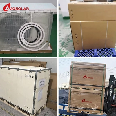DC AC DUAL POWER 9000 BTU Αμοσόλαρα κατοικιακό ηλιακό κλιματιστικό με ηλιακό πάνελ δωρεάν ψύξη στον ήλιο