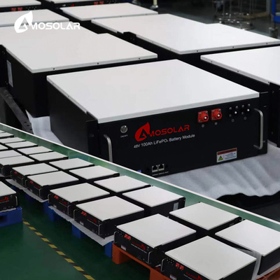 Λύση αποθήκευσης ενέργειας 48V/51.2V Βαθμολογημένες μπαταρίες λιθίου υψηλής χωρητικότητας