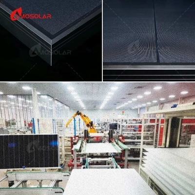 108 κύτταρα 6x18 μισό κύτταρο όλο μαύρο μονό ηλιακό πάνελ 400W 405W 410W 415W 420W για εσάς