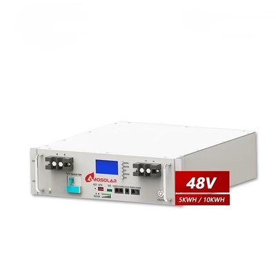 Αμοσόλαρα 48V 100Ah/200Ah μπαταρία λιθίου για την απόδοση του ηλιακού φωτοβολταϊκού συστήματος