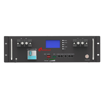 100Ah 200Ah Λιθίου Ιόντων Lifepo4 μπαταρίες για Amosolar Rackmount Ηλιακή μπαταρία 48V