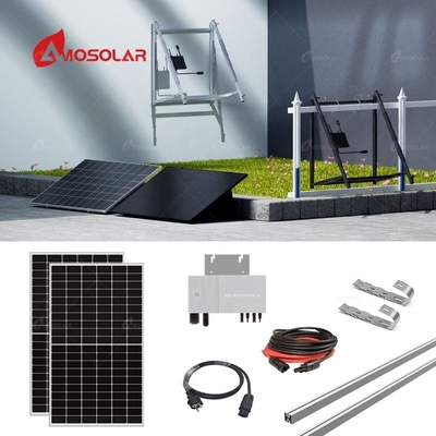 600W 800W Micro Inverter Grid Tie System για φωτοβολταϊκό ηλιακό σύστημα σε εργοστάσιο ηλεκτροπαραγωγής μπαλκόνι