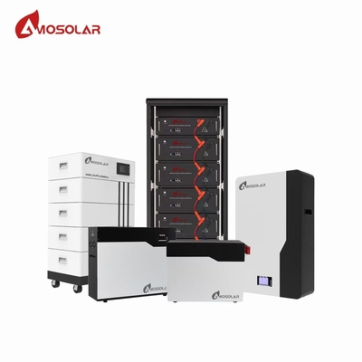 48v 51.2v 100ah 200ah 5Kwh 10Kwh Λίθιο μπαταρία σιδήρου για οικιακό Amosolar βαθύ κύκλο