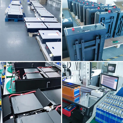 ΕΕ OEM βαθμός Α 10kw 12v 50ah μπαταρίες Rack BMS Lithium Powerwall Αρχικό 3.2v 10kwh 48v Lifepo4 μπαταρία 100ah