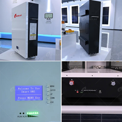 Ηλιακή μπαταρία λιθίου 10kwh 5kwh 48v 100ah 200ah για αποθήκευση σε θερμοκρασία δωματίου