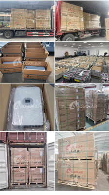 Οροφή Growatt Υβριδικό Ηλιακό Σύστημα 5kw 10kw 15kw 20kw 30kw με αιολική ενέργεια