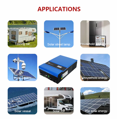Ηλιακό σύστημα Amsolar εκτός δικτύου 3KW/5KW με υψηλής συχνότητας εξωκοινοτικό ηλιακό μετατροπέα