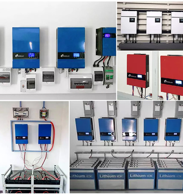 Ηλιακό σύστημα Amsolar εκτός δικτύου 3KW/5KW με υψηλής συχνότητας εξωκοινοτικό ηλιακό μετατροπέα