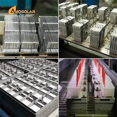 Ηλιακή μπαταρία Amosolar επαναφορτιζόμενη με 12V100AH GEL μπαταρία μολύβδου