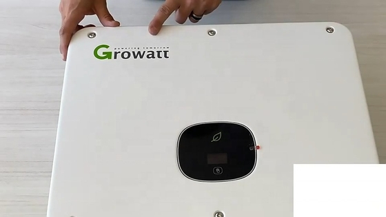 10Kw Growatt Inverter για σχεδιασμό έργου προ πωλήσεων Γη εγκατάσταση και 230V 380V έξοδο