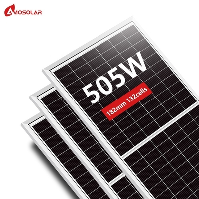 Αγοράστε Mono 480w 490w 500w 505w Ηλιακό πάνελ PERC Τεχνολογία Κινέζικη παραγγελία OEM αποδεκτή