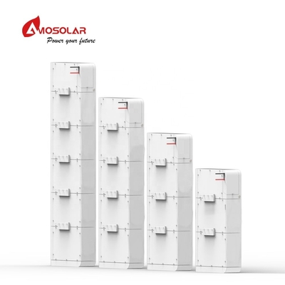 Μεγάλη χωρητικότητα 10kW-25kW στοιβαγμένη μπαταρία για αποθήκευση ηλιακής ενέργειας λιθίου υψηλής τάσης