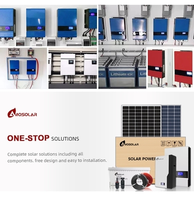Ηλιακός μετατροπέας Amsolar 3KW 5KW 8KW 10KW εκτός δικτύου με εύρος τάσης MPPT 60-115Vdc