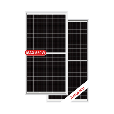 182mm 144cell Half Cut 540w 545w 550w 555w Μονόηλιακά πάνελ για ηλιακό σύστημα