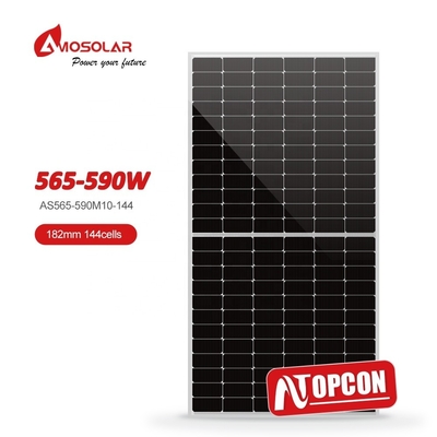 550W 560W 575W 580W 600W 620W Ηλιακό πάνελ τύπου N με τετράγωνο ανωτισμένου αλουμινίου