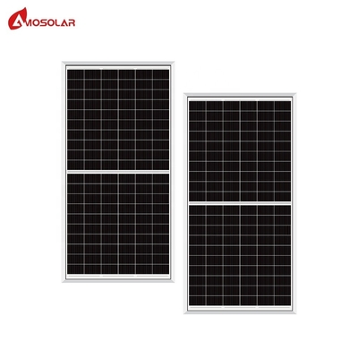 144 κυψέλες 182mm Μισό κυψέλες Μονό 550w 575W 580W 590W N-τύπου ηλιακά πάνελ για το καλύτερο στον κόσμο