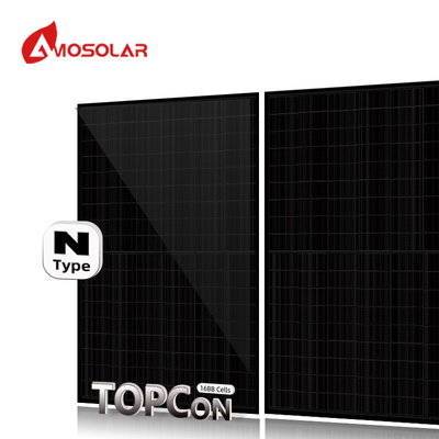 300mm / 300mm μήκος καλωδίου Full Black Mono N τύπου Topcon ηλιακά πάνελ 565w 580w με 144