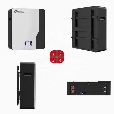 Αμοσόλαρα 48V/51.2V 100ah 200ah 5kwh 10kwh 2.5kwh Ηλιακή μπαταρία ιόντων λιθίου