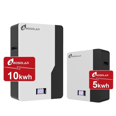 Αμοσόλαρα 48V/51.2V 100ah 200ah 5kwh 10kwh 2.5kwh Ηλιακή μπαταρία ιόντων λιθίου