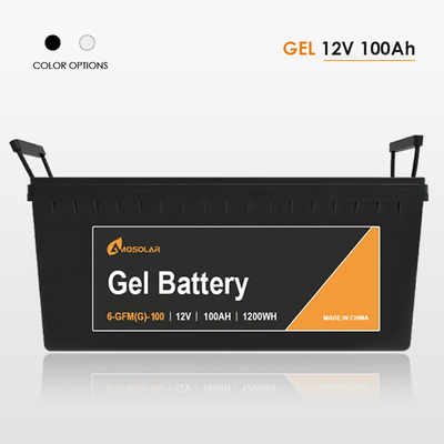 Αμοσολική μπαταρία τζελ 12V 24V 50Ah 100Ah 150Ah 200Ah 250Ah για ηλιακό σύστημα αποθήκευσης
