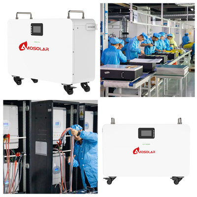 Ηλιακή μπαταρία LFP Λιθίου Φωσφορικού 48V 100Ah 10kWh για αποθήκευση θερμοκρασίας στο σπίτι
