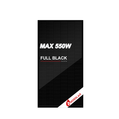 Μονοκρυσταλλικές ηλιακές συλλέκτες 540W 545W 550W με συμβατό συνδετήρα PV και MC4