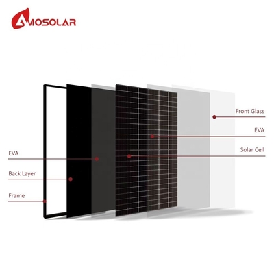 Αμοσόλαρα 440W 450W 460W 1000W Μονοκρυσταλλικό Ηλιακό Πίνακα με IP68 Κουτί Διασταύρωσης