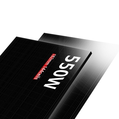 Ηλιακό πάνελ 550w Full Black HJT Μονοκρυσταλλικό Ηλιακό πάνελ 540 Watt 560w Rotterdam