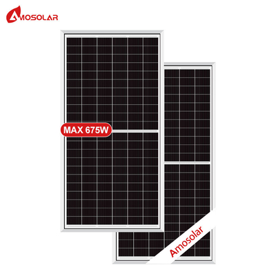 Μαύρη Παρασκευή PERC φωτοβολταϊκή μονάδα Amosolar 1000 Watt 660W 670W 650w 675W 700w Ηλιακά πάνελ