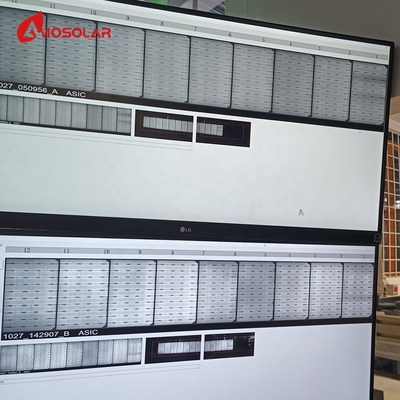 ΕΕ Αποθέματα 400w 430w 450w 500w 550w Όλα μαύρα ηλιακά πάνελ με 21,3% απόδοση των πάνελ
