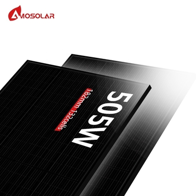 460W 480W 500W 550W 580W 650W Όλα τα μαύρα ηλιακά πάνελ με πιστοποιητικό CE TUV INMETRO ETL