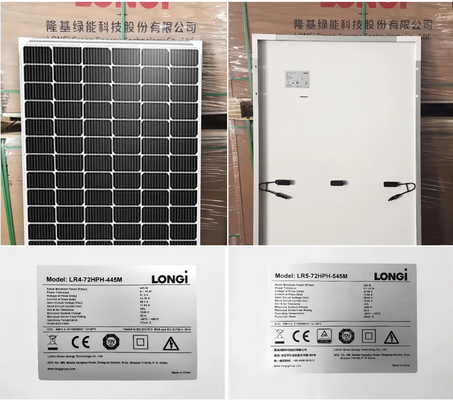 Ηλιακό πάνελ Longi HiMO 7 διπλού γυαλιού 610w 620w 585w 595w 605w για ηλιακό σύστημα