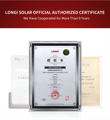 Ηλιακό πάνελ Longi HiMO 7 διπλού γυαλιού 610w 620w 585w 595w 605w για ηλιακό σύστημα