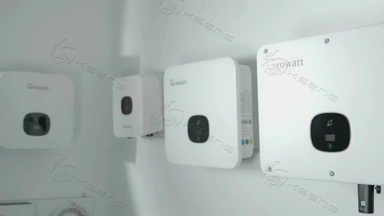 10KW 15KW 20KW 30KW Τρεις φάσεις Growatt Ηλιακός μετατροπέας για το σπίτι δίκτυο συνδεδεμένο σύστημα