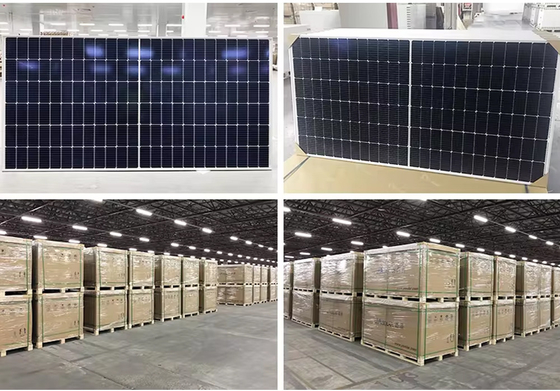 Φρέμα από αλουμινένιο κράμα 560-600W JA Trina Longi Mono Solar για οικιακό ηλιακό
