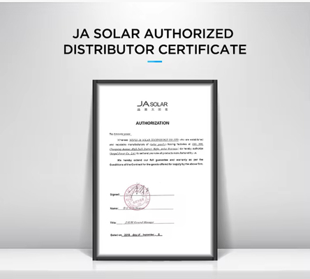 Φρέμα από αλουμινένιο κράμα 560-600W JA Trina Longi Mono Solar για οικιακό ηλιακό