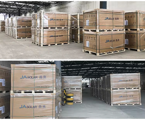 Φρέμα από αλουμινένιο κράμα 560-600W JA Trina Longi Mono Solar για οικιακό ηλιακό