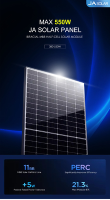 Ηλιακό πάνελ 550w 182mm Μονοκρυσταλλικό 545watt 560w 570w 580w 590w 600w για το σπίτι