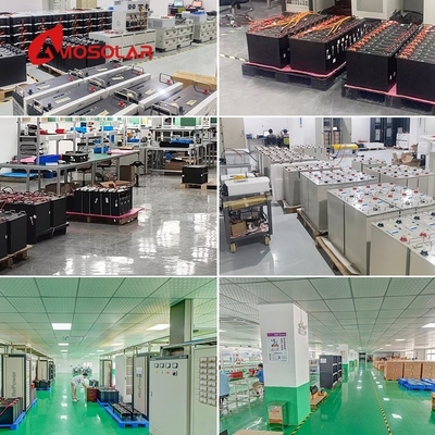 LiFePO4 48V 51.2V μπαταρία ιόντων λιθίου 100Ah 200AH βαθύ κύκλο LFP με εξαρτήματα
