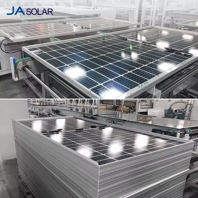 535w 545w 550w 570w 580w PERC και N τύπου ηλιακό πάνελ με αντανάκλαστο γυαλί 3,2 mm