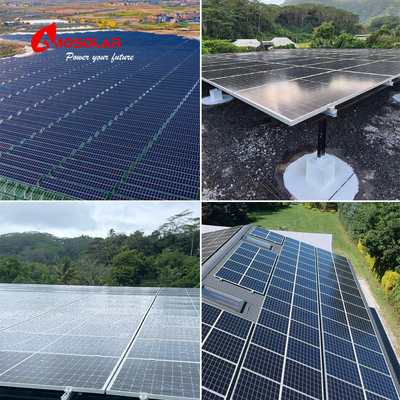 Amosolar Half Cut 182mm Cell 565w 570w 575w 580w 585w 590w Φωτοβολταϊκό πάνελ για ηλιακό σύστημα