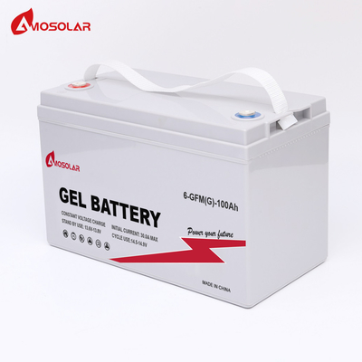 Ηλιακή μπαταρία Amosolar 12V Gel 100Ah 150Ah 200Ah 250Ah για αποθήκευση σε θερμοκρασία δωματίου