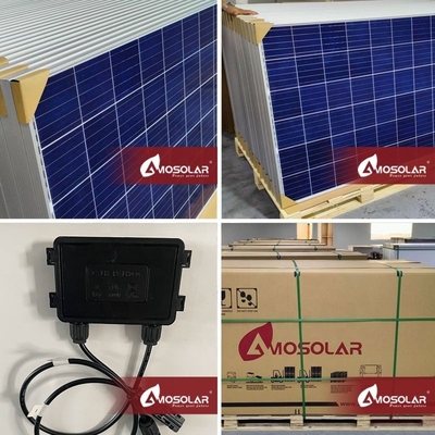 4mm2 Διάσταση καλωδίου IEC 330w 340w 350w 400w Ηλιακό φωτοβολταϊκό πάνελ για οικιακό σύστημα ηλεκτρικής ενέργειας