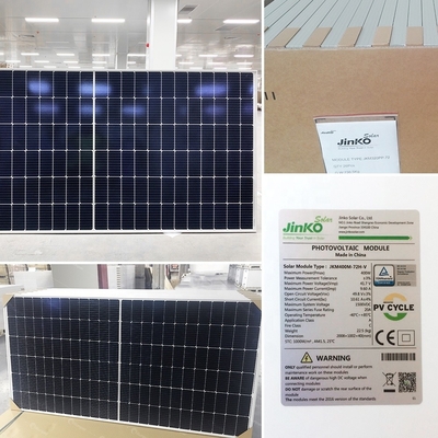 Μακροπρόθεσμος ηλιακός συλλέκτης τύπου N 580W 585W 590W 595W με γυαλί υψηλής διαφάνειας 30 και άνω