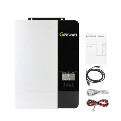 Growatt SPF 5000ES 48V 5000W 3500W 6000W MPPT Off Grid Ηλιακός μετατροπέας με παράλληλη λειτουργία