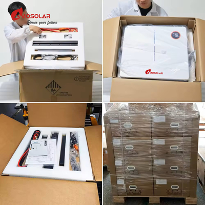 Οικιακές συσκευές 48V 100Ah 200Ah 5Kwh 10Kwh Ανανεώσιμη Ηλιακή ενέργεια Lifepo4 μπαταρία