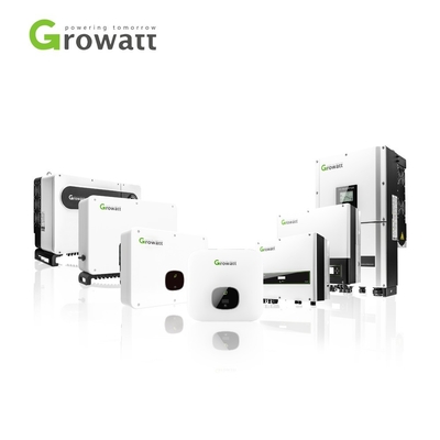 Χρηματοδοτούμενος Growatt 5.5KW υβριδικός μετατροπέας με WIFI MPPT ελεγκτή και μπαταρία λιθίου